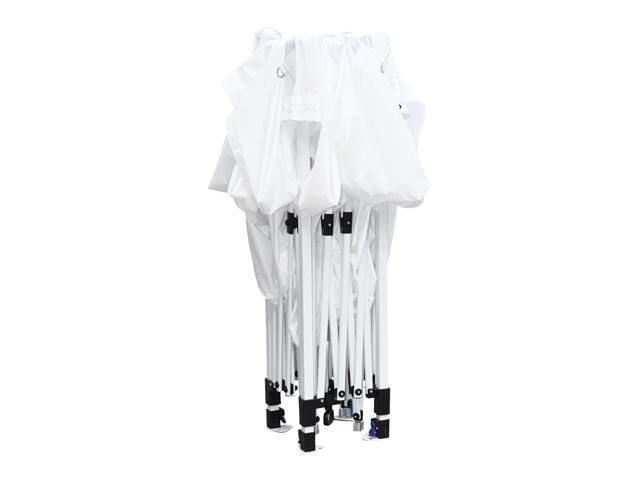 InstaHibit EZ GO 10x10ft Pop Up Canopy Tent w/ 4 Sidewalls Instant Shelter Event