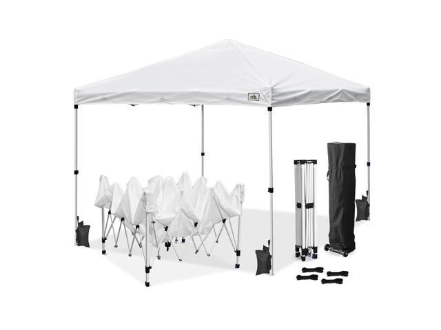 InstaHibit EZ GO 10x10ft Pop Up Canopy Outdoor Instant Tent Tradeshow Art Market