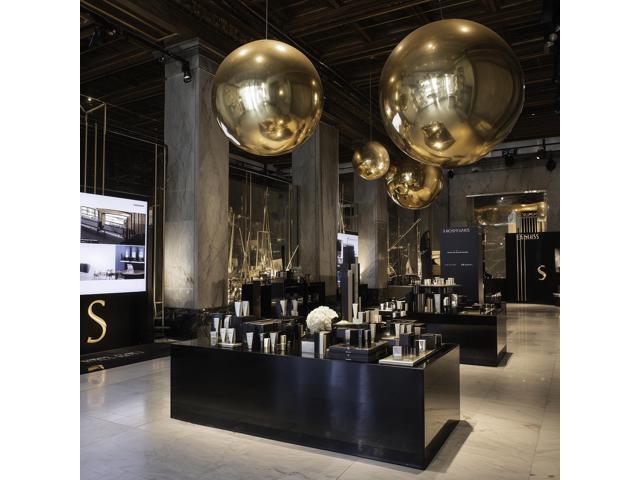 Yescom 2PCS 32' Big Shiny Inflatable Mirror Ball Set Giant Reusable PVC Hanging Balloon for Wedding Event Disco Party Concerts Gold