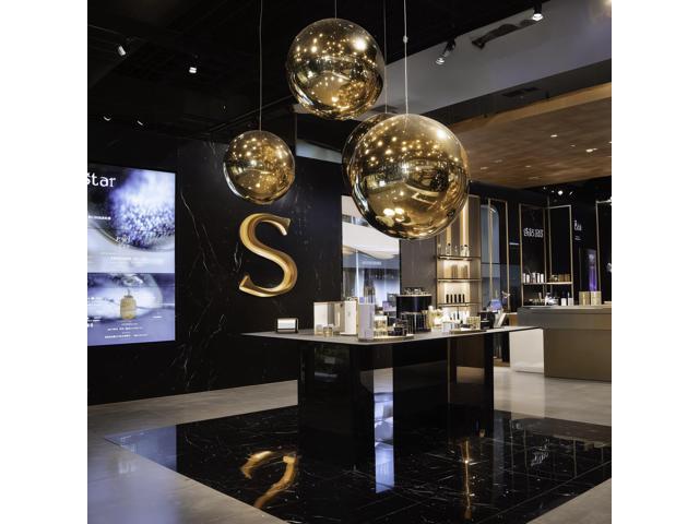 Yescom 2PCS 20' Big Shiny Inflatable Mirror Ball Set Giant Reusable PVC Hanging Balloon for Wedding Event Disco Party Concerts Gold