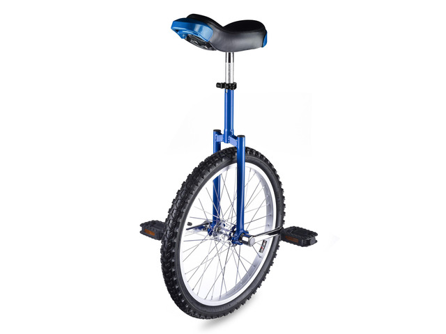 Yescom 20 Inch Wheel Outdoor Unicycle Circus Bike for Adults Teenagers Kids Blue