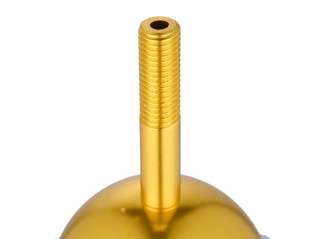 Yescom 3' Flag Pole Ball Topper Finial Ornament Gold Aluminum Anodized 2 Pack