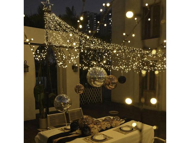 Yescom 120V Vast-Starry 4840 LED Party Tent Lights Kit with 28 String 20' Pole for Gala Event Outdoor Wedding Decoration, Warm White