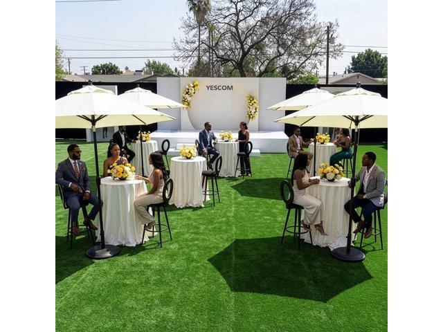 Yescom 3-FTx33-FT Lounge Event Turf Cocktail Party Wedding Runner Grass for Show Exhibition Photo Zones 0.8'H