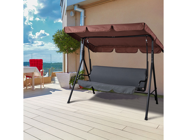 Yescom 76'x44' Swing Canopy Cover Replacement UV 30+ Water Resistance Outdoor Garden