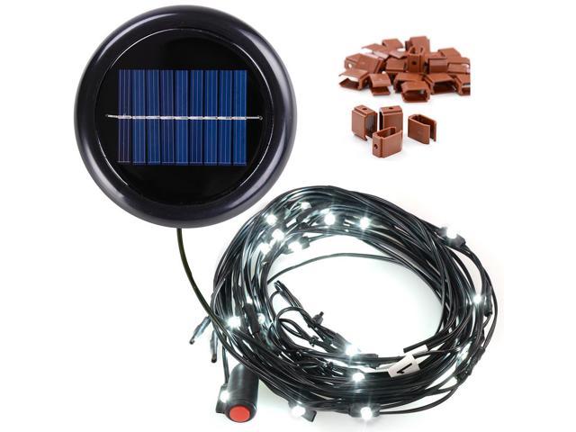 Photos - Other household accessories YescomUSA 40 LED Solar Powered String Light Cool White for 8-Rib 8ft 9ft Outdoor Gar 