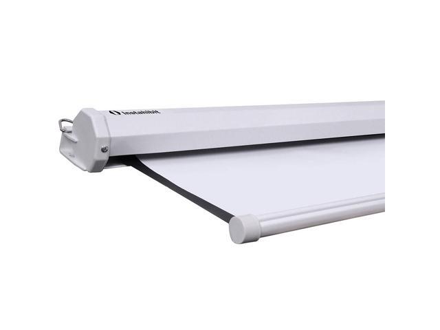 Instahibit 72' 16:9 63' x 35' Manual Projector Screen 4K Wall Mount Pull Down White