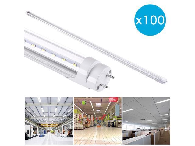 Photos - Light Bulb YescomUSA 4 Ft T8 LED Light Tube Fluorescent Tube Replacement Dual Ended Power Clear 