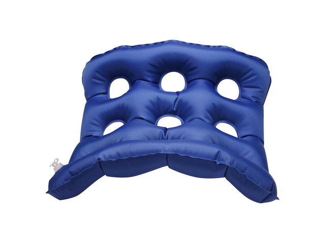 Air Inflatable Seat Cushion with Pump Square Seat Pad Anti Bedsore Pain Relief for Wheelchair Home