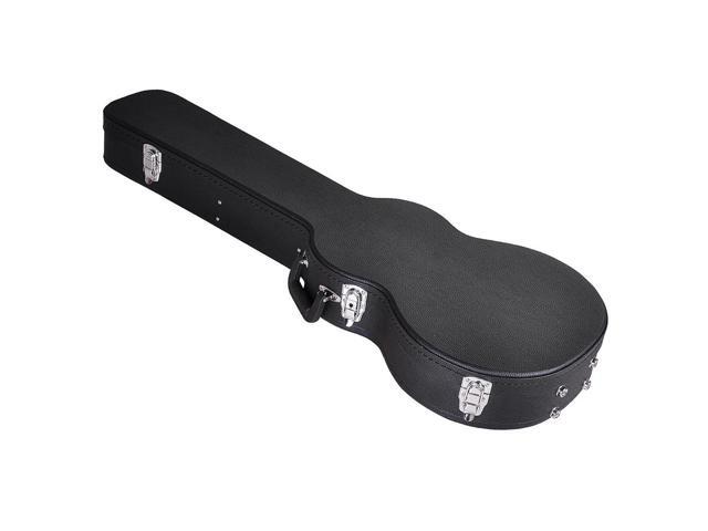 Yescom Electric Guitar Hard Case for LP Les Paul Style Electric Guitar Wooden Hard Shell Lockable Black