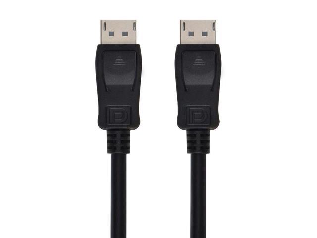 Monoprice 8K DisplayPort 2.0 Cable - 6 Feet (5 Pack) 80.0Gbps, 16K Resolution, Supports NVIDIA GSync AMD FreeSync, Compatible for Gaming Monitor.