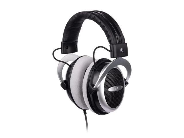 Monoprice Semi-Open Over Ear Wired Headphones, Low Deep Bass, Comfortable Headphones for Kids Teens Adults, For Smartphone, Computer, Laptop