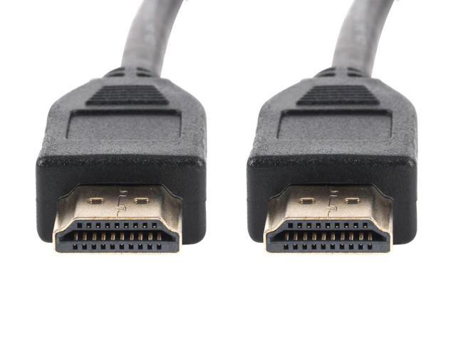 Monoprice Premium High Speed HDMI Cable - 10 Feet - Black 4K@60Hz, HDR, 18Gbps, YCbCr 4:4:4, OD 0.22in, 30AWG, CL2 - Commercial Series