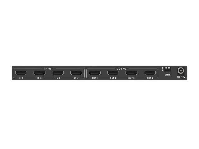 Monoprice Blackbird 4K 4x4 HDMI Matrix 18G 4K@60Hz YCbCr 4:4:4 EDID 4K to 1080p Downscaler IR HDR HDR10 HDR10+ - image 6