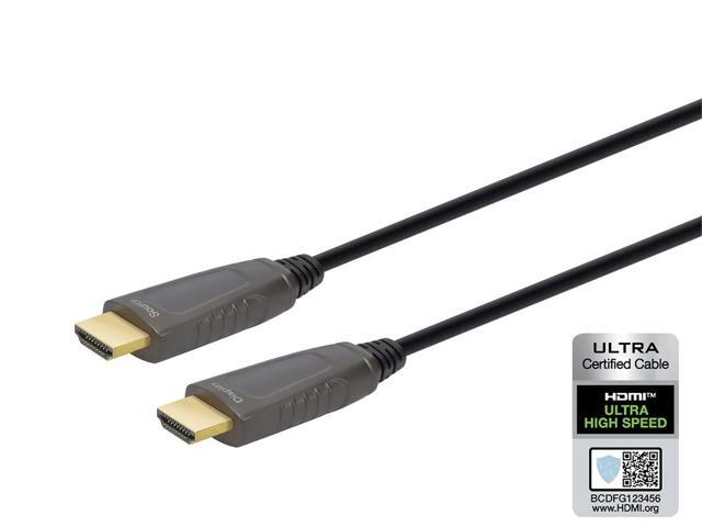 Monoprice 8K Certified Ultra High Speed Active HDMI Cable - 10 Meters (32 Feet) HDMI 2.1, AOC, for PlayStation 5, Xbox Series X, Xbox Series S -...