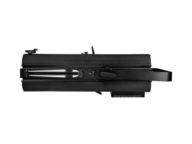 Monoprice High Definition 200-Watt RBGW 4-in-1 LED Ellipsoidal Stage Light with Manual Zoom, For Theaters, Clubs, Churches, Conventions - Stage...