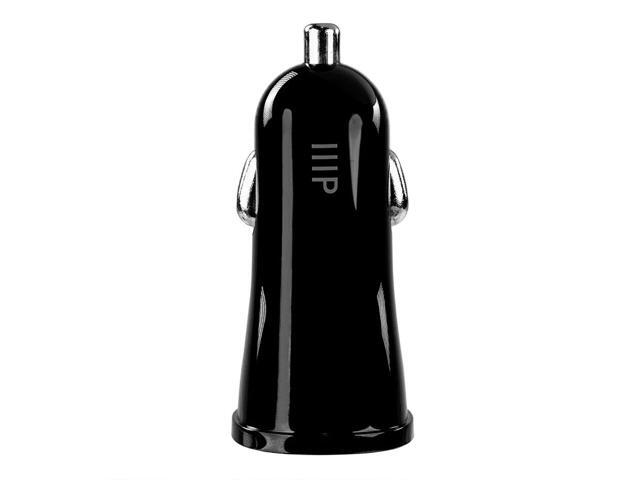 Monoprice 18W Fast USB Car Charger Compact, Lightweight, with Qualcomm Quick Charge 3.0, Compatible with Android and iOS Phones and Tablets
