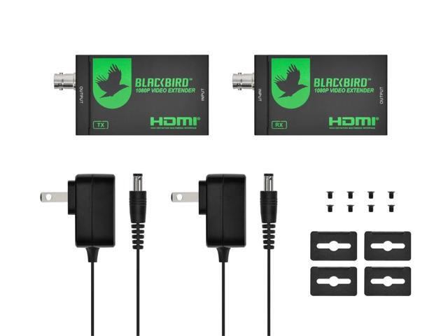 Monoprice Blackbird HDMI Extender over Coaxial Cable up to 328 Feet (100 meters) 1080p@60Hz 6.75Gbps Video Bandwidth HDCP 1.1 For DVR and DVD - image 3