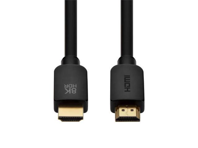 Monoprice 8K Ultra High Speed HDMI Cable - 10 Feet - Black 48Gbps, Compatible with Sony PlayStation 5, PlayStation 5 Digital Edition, Microsoft...