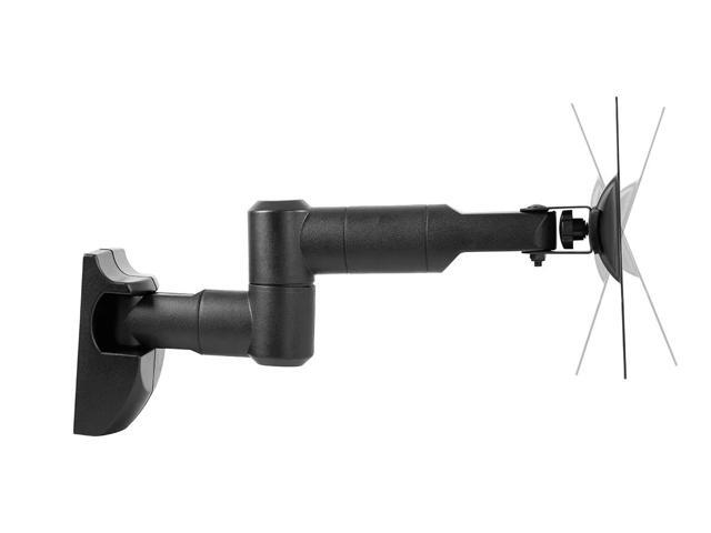 Monoprice Full-Motion Articulating TV Wall Mount Bracket - For TVs 23in to 42in Up to 66 lbs, Cable Covers, Fits Curved Screens, Flat, LED, OLED, LCD