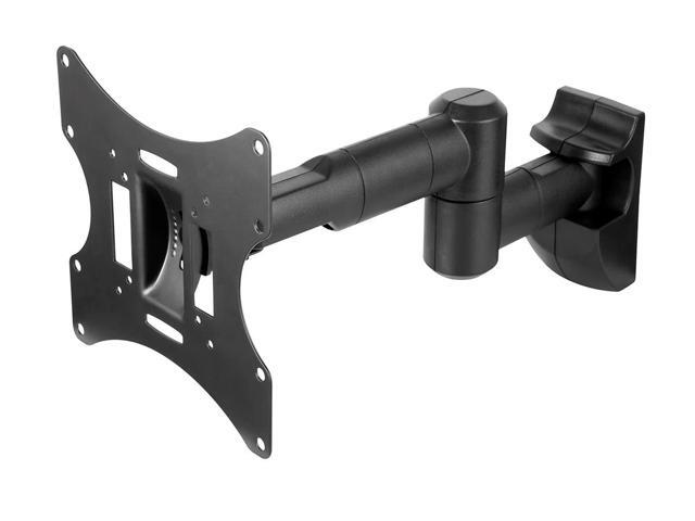 Monoprice Full-Motion Articulating TV Wall Mount Bracket - For TVs 23in to 42in Up to 66 lbs, Cable Covers, Fits Curved Screens, Flat, LED, OLED, LCD