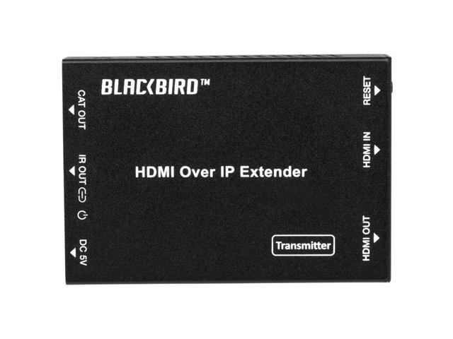 Monoprice Blackbird H.265 HDMI over IP Kit Splitter System and Extender Up to 150m 1080p, Distribute Full HD Video to Distances Up to 492 Feet (150...