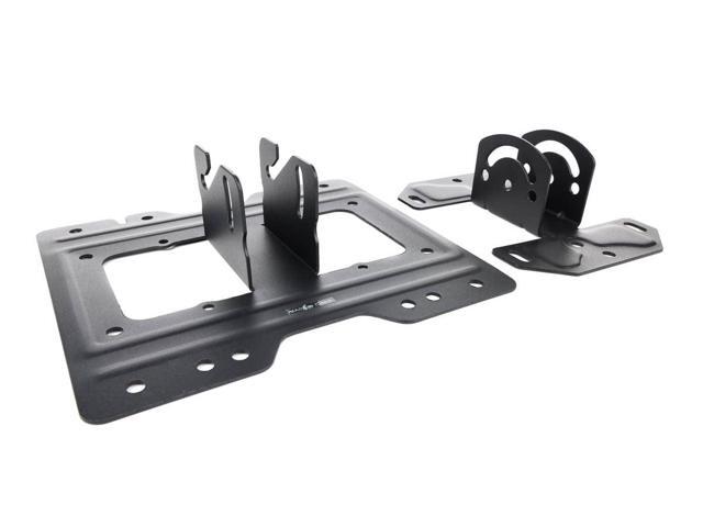 Monoprice Extra Long Ceiling TV Mount Bracket - For TVs 23in to 43in, Max Weight 110 lbs., Extension Range of 28.3in to 62.6in, VESA Patterns up to...