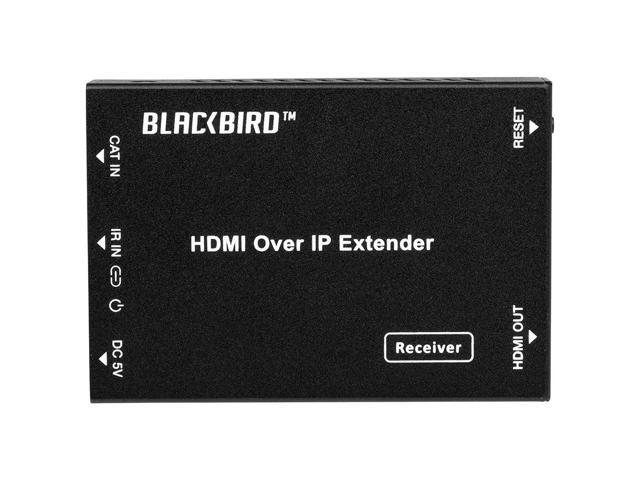 Monoprice Blackbird H.265 HDMI over IP Decoder/Receiver Splitter System and Extender Up to 100m 1080p (RX Only)