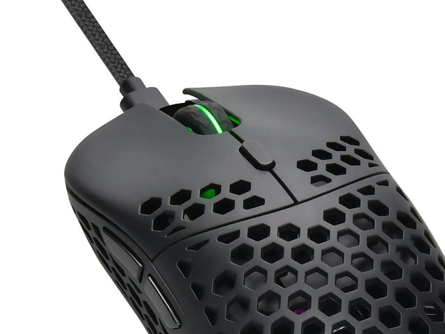 Monoprice Hyper-K Wireless Ultralight Gaming Mouse, PixArt Optical Sensor and Offers 6 Programmable DPI Settings Ranging from 800 to 16,000 DPI -...