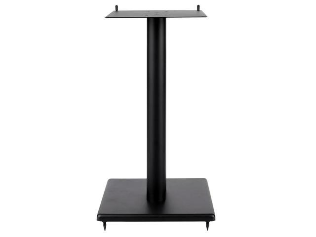Monolith 24in Steel Speaker Stand with Adjustable Top Plate (Each) Hold Speakers Weighing Up To 75 Pounds, ScratchResistant, Perfect For Center or...
