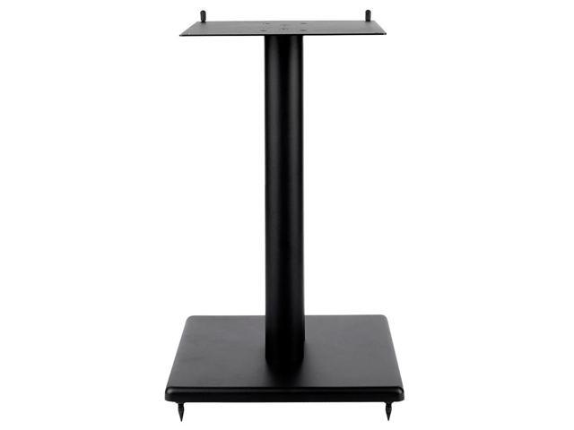 Monolith 18in Steel Speaker Stand with Adjustable Top Plate (Each) Hold Speakers Weighing Up To 75 Pounds, ScratchResistant, Perfect For Center or...