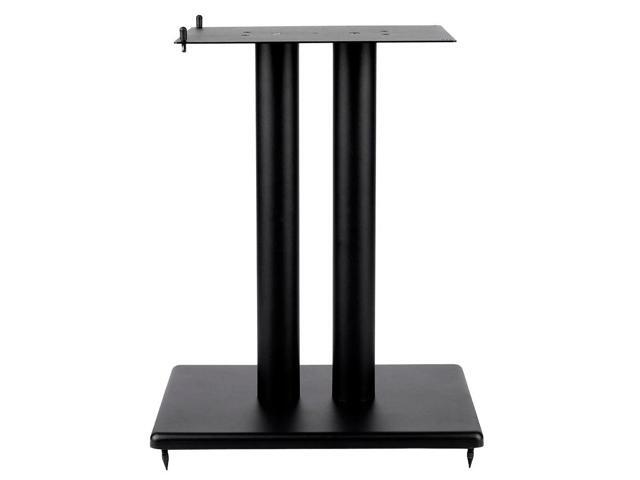 Monolith 18in Steel Speaker Stand with Adjustable Top Plate (Each) Hold Speakers Weighing Up To 75 Pounds, ScratchResistant, Perfect For Center or...