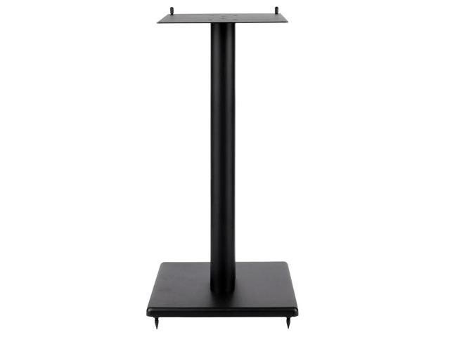 Monolith 28in Steel Speaker Stand with Adjustable Top Plate (Each) Hold Speakers Weighing Up To 75 Pounds, ScratchResistant, Perfect For Center or...
