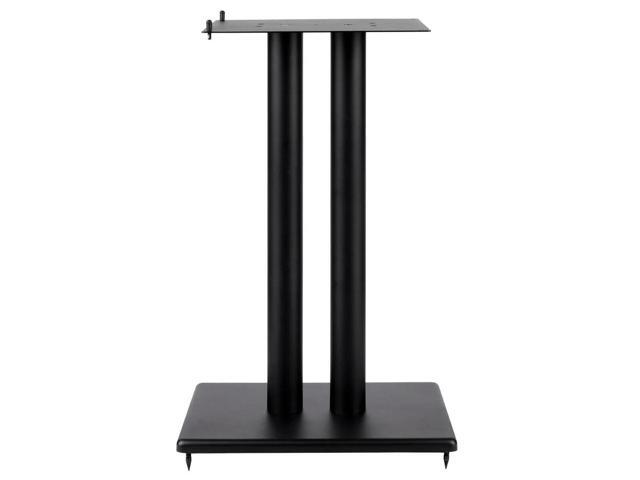 Monolith 28in Steel Speaker Stand with Adjustable Top Plate (Each) Hold Speakers Weighing Up To 75 Pounds, ScratchResistant, Perfect For Center or...