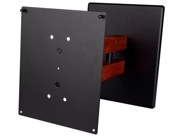 Monoprice Monolith 28in Cherry Wood Speaker Stand with Adjustable Top Plate, Cherry (Each) Harmon Kardon, Bose, Sony, Polk, KEF, JBL, Klipsch, For...