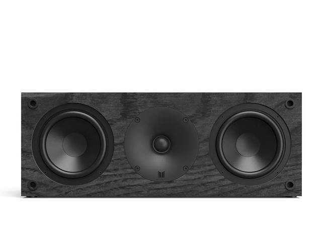 Monolith C4 Center Channel Speaker (Each) Powerful Woofers, Punchy Bass, High Performance Audio, For Home Theater System - Audition Series