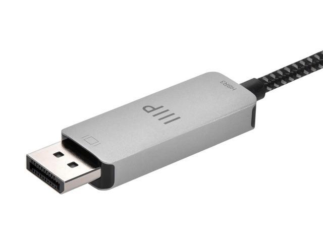 Monoprice USB-C to DP Cable - 6 Feet 8K@60Hz, 4K@144Hz/120Hz, 2K@240Hz, Compatible with MacBook Pro/Air, iPad Pro, USB-C Port Android, Laptops,...