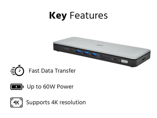 Monoprice 15-in-1 Triple-Display MST USB-C Docking Station, with Multiple Display Modes, HDMI, SD/TF, RJ45, 3.5mm Audio, PD, Compatible with Mac OS...