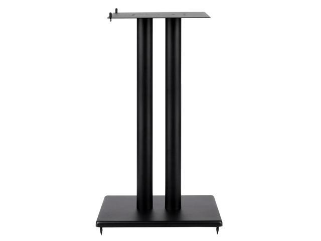 Monolith 32in Steel Speaker Stand with Adjustable Top Plate (Each) Hold Speakers Weighing Up To 75 Pounds, ScratchResistant, Perfect For Center or...