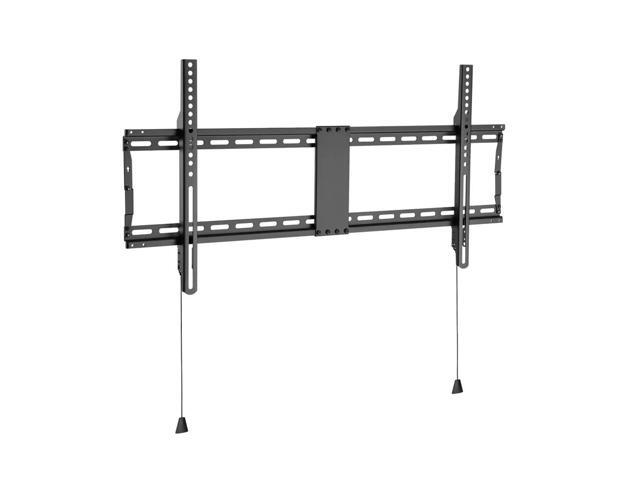 Monoprice Low Profile Fixed TV Wall Mount Bracket - For LED TVs 43in to 90in, Max Weight 154 lbs, VESA Patterns Up to 800x400, Security Brackets,...