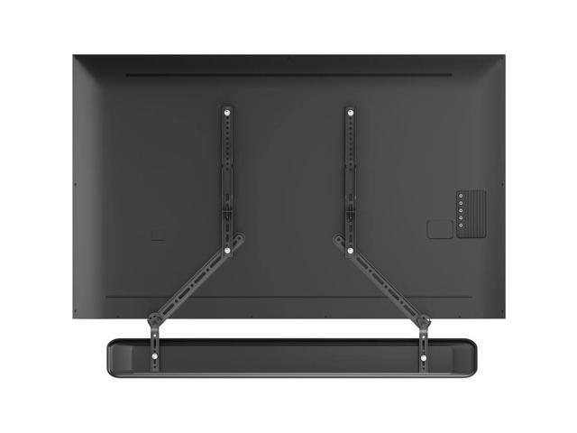 Monoprice Universal Soundbar Bracket With Adjustable Arms, Fits Displays 23in to 65in, Soundbars Up to 33lbs