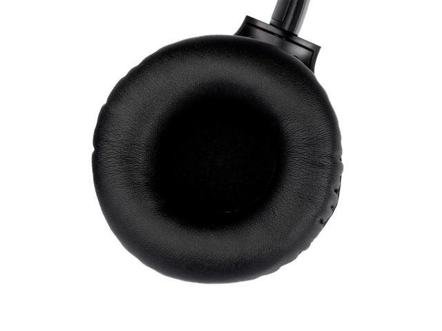 Monoprice WFH 3.5mm + USB Wired On-Ear Web Meeting Headset, Lightweight, USB In-line Controller, Work and School - Workstream Collection