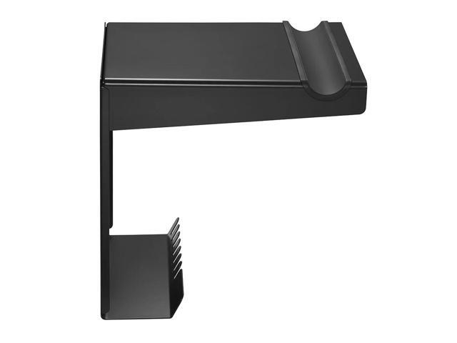 Monoprice On-Wall Bike Storage and Display Rack Mount System with Open Shelf and Gear Hooks, Compact and Sturdy Design, Supports Bikes Up to 33lbs.