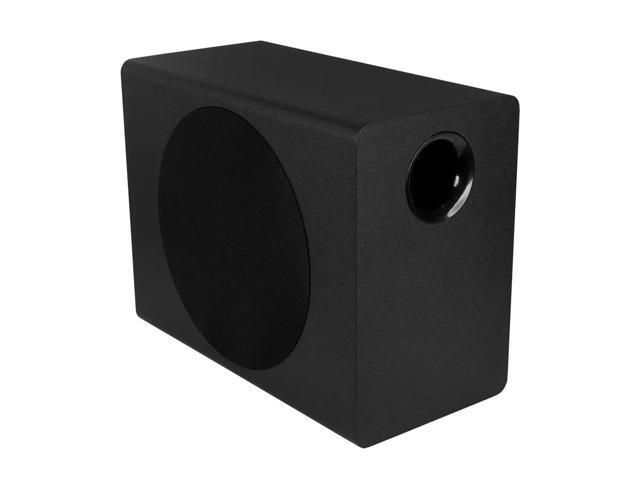 Monoprice CSW-12: 12' 400-Watt Compact Subwoofer, High-Level Speaker Inputs, Crossover Setting, RCA Inputs