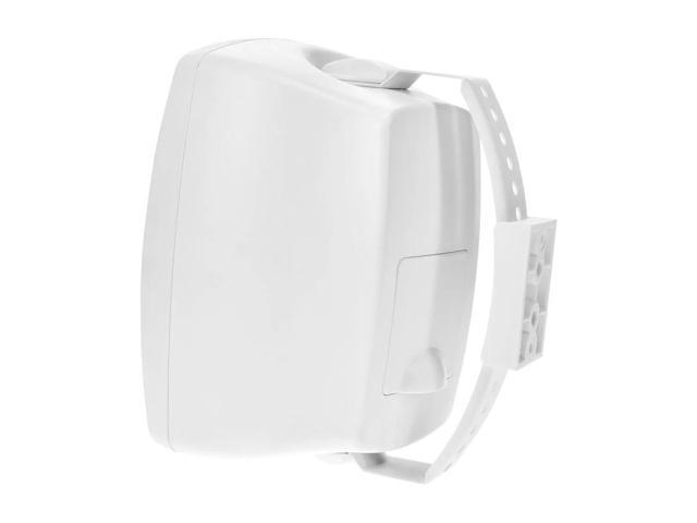 Monoprice WS-7B-42-W 4in. Weatherproof 2-Way 70V Indoor/Outdoor Speaker, White (Each) For Use In Whole Home Audio Systems, Restaurants, Bars,...