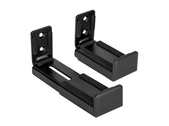 Monoprice Universal Soundbar Wall Mount Brackets, Depth Adjustable, Fits Most Soundbars up to 33lbs, Easy to Install, SpaceOptimized