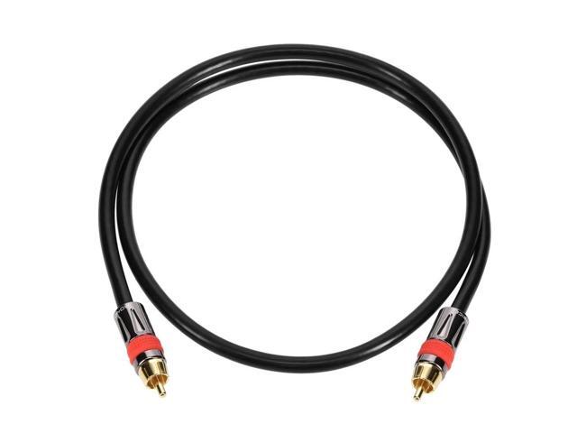 Monoprice 6ft High-quality Coaxial Audio/Video RCA CL2 Rated Cable - RG6/U 75ohm (for S/PDIF, Digital Coax, Subwoofer &