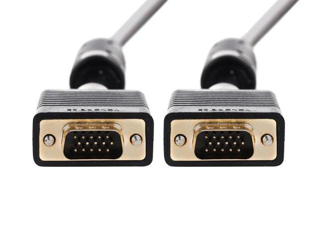 Monoprice SVGA Super VGA M/M Monitor Cable - 3 Feet With ferrites Gold Plated