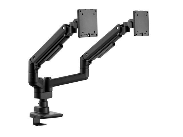 Workstream by Monoprice Heavy Duty Dual Monitor Gas Spring Desk Mount - Up to 35in/44 lbs Ultrawide Screens, Detachable