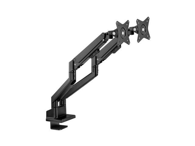 Workstream by Monoprice Low Profile Dual Monitor Gas Spring Desk Mount